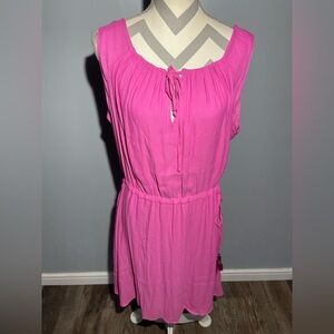 GAP Pink Midi Dress